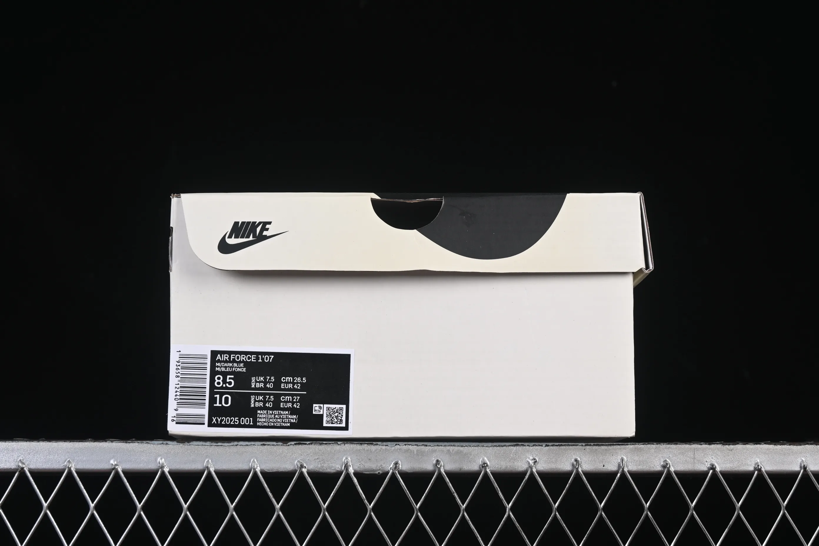 All categories Nk Air Force 1 Air Force series Nk Air Force 1 Low Air Force low top Nike Air Force 1'07 Low Supreme co-branded corrugated beige Air Force 1 low top casual sneakers XY2025-001